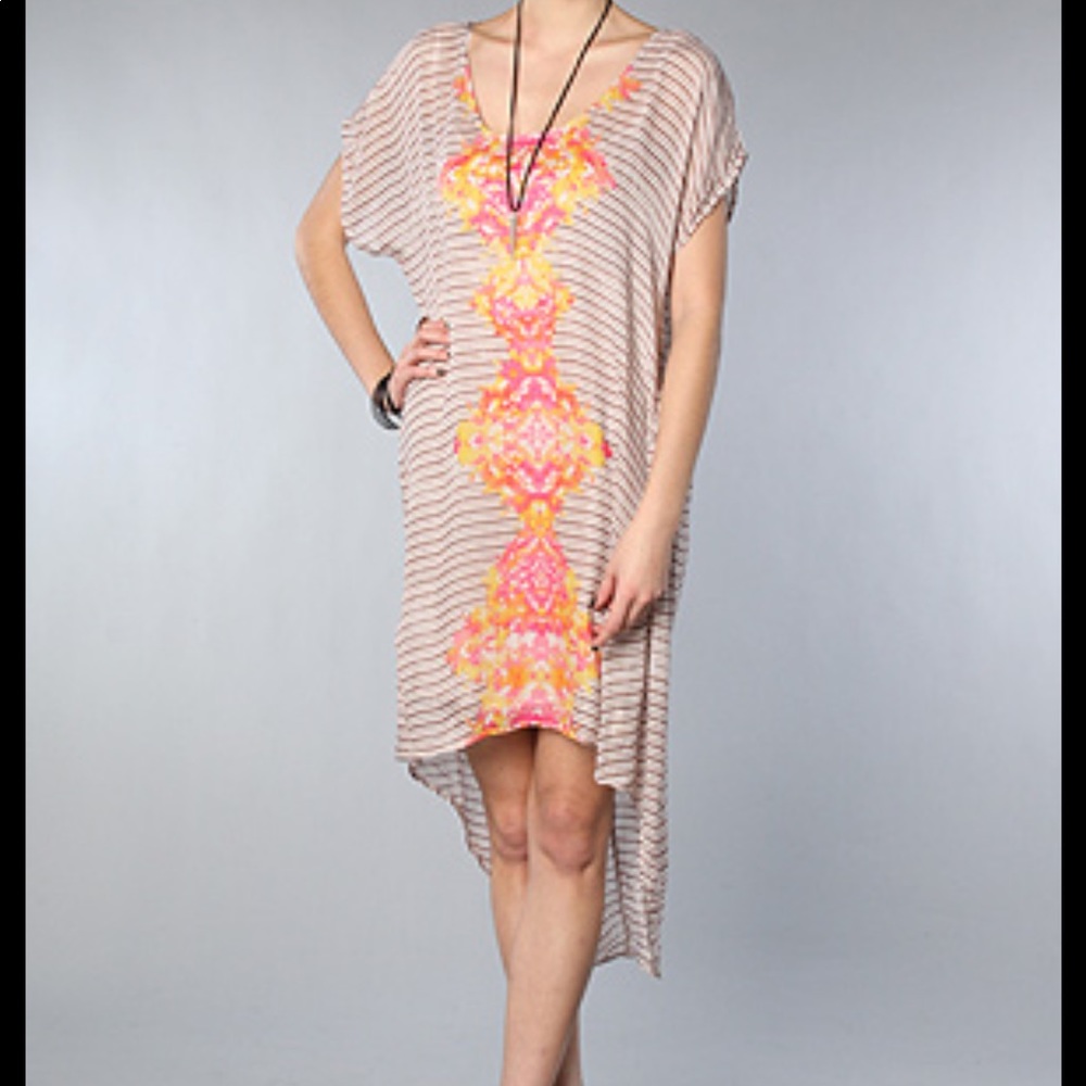 NWT Free People Sunrise Dress w/ Slip Sz M